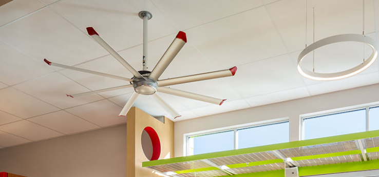 energy efficiency stock fan light shelf